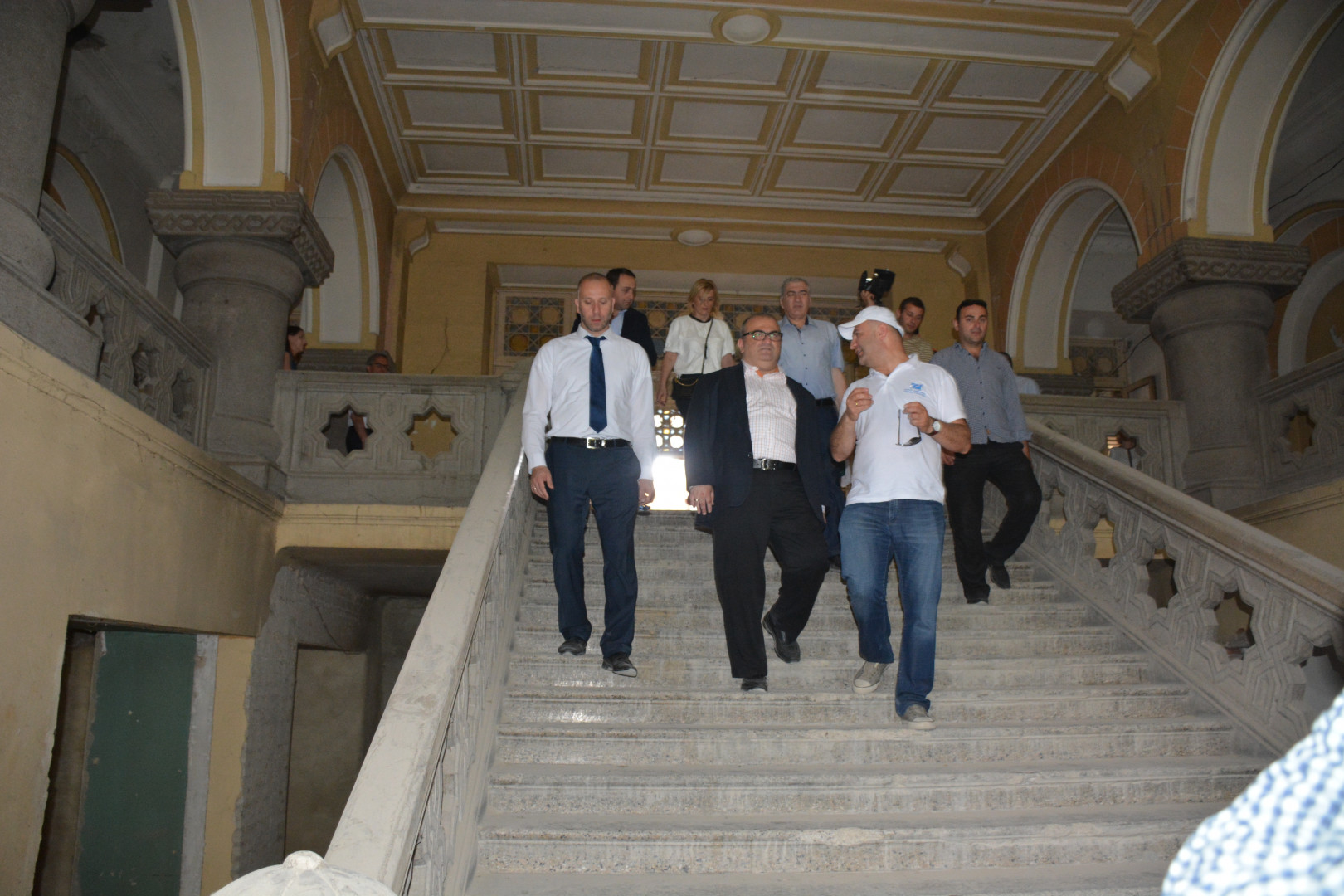 ალექსანდრე ჯეჯელავა კავკასიის უნივერსიტეტის ახალ შენობაში